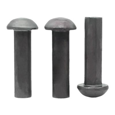 gb867铆钉琼芳实心铁半圆头