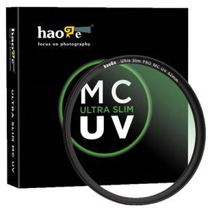 号歌薄框MC UV镜37/39/40.5/43/46/49/52/55/58/62/67/72/77/82mm适用于佳能尼康富士索尼徕卡微单反相机