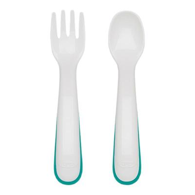 OXO奥秀宝宝餐具塑料叉勺套装