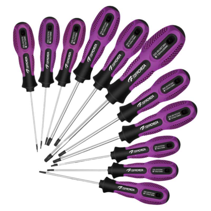拓伏锐螺丝刀组套11件套软柄带强磁性梅花星型起子改锥大扭力套装