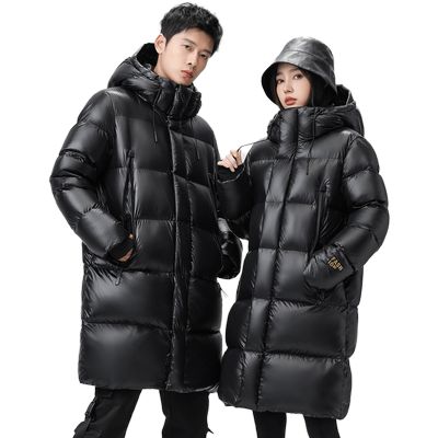 雪中飞黑曜石鹅绒羽绒服