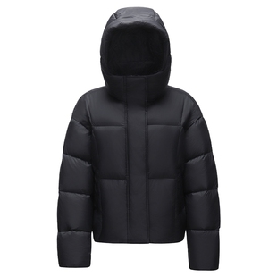 骆驼户外羽绒服2025冬季女款短款高蓬防风抗静电保暖面包服