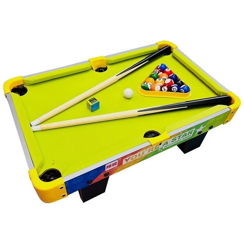 翔竣台球桌木制室内小型桌球台足球桌亲子互动游戏男孩益智玩具