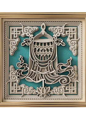 梯木叠雕创意手工摆件乔迁礼品