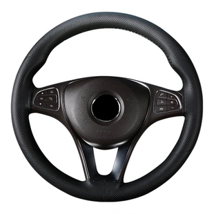 仿超纤皮手缝方向盘套 四季通用汽车把套新款皮套吸汗防滑耐磨009