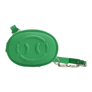 YOLANDA买手店 HOUSEOFHELLO 新款猪鼻包斜跨百搭胸包链条女包