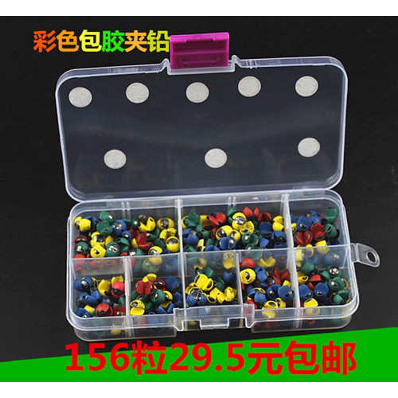 咬铅夹铅矶钓包胶开口咬铅海钓铅坠筏钓咬铅配重铅手捏铅铅坠包邮