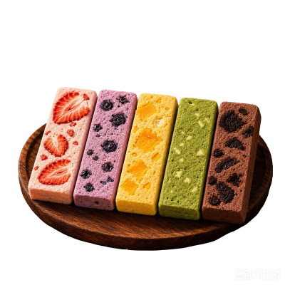 正品草莓羊奶芙官方旗舰店网红零食拉丝长条蓝莓芒果抹茶可可休闲