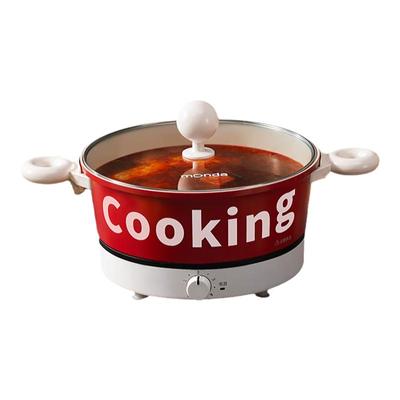 蒙达电火锅家用小型电煮锅多功能