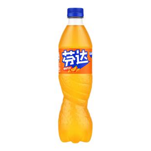 可口可乐橙味芬达500ml*5瓶经典碳酸饮料汽水包邮BP