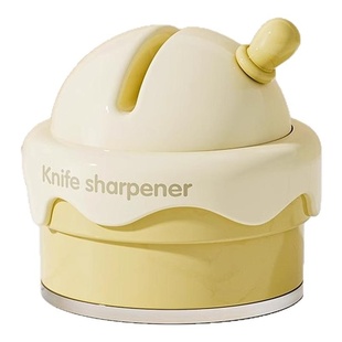 冰淇淋吸盘磨刀器厨房专用新款多功能快速磨刀细磨剪刀刃工具