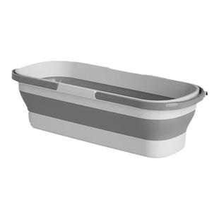 折叠拖把桶长方形洗拖把专用桶家用涮墩布地板洗车挤水单桶沥水盆