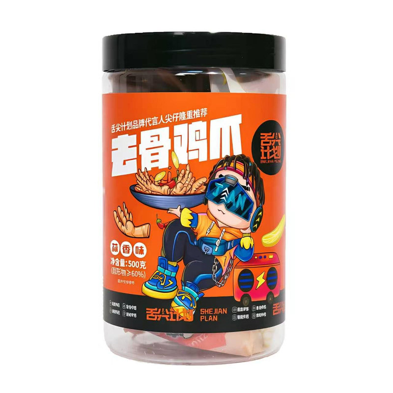 舌尖计划蒜香酸辣去骨鸡爪即食