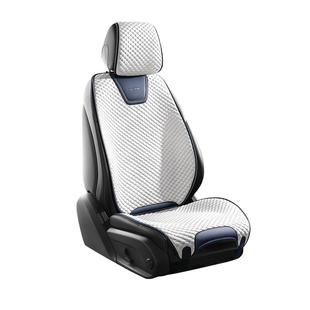 汽车坐垫四季通用夏季冰丝座椅凉垫女士车内车垫半包座套通风座垫