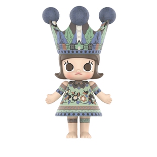POPMART泡泡玛特MOLLY常沙娜敦煌联名手办ROYAL国风穆夏潮玩摆件