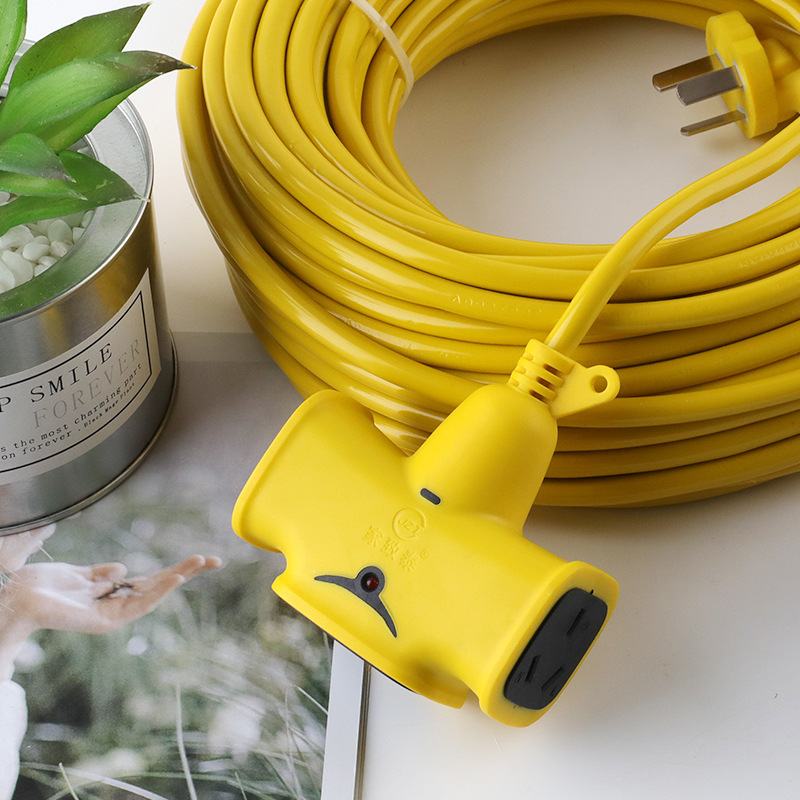 【10米】户外加长延长线一体排摔插防冻接线板成型电源线插座充电