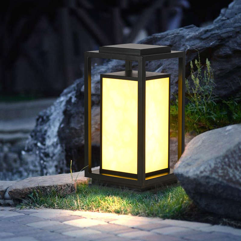 草坪灯户外防水庭院灯太阳能中式花园别墅草地灯公园小区景观灯