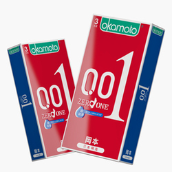 冈本最薄0.01mm避孕套超薄聚氨酯非乳胶即触即热肤感套