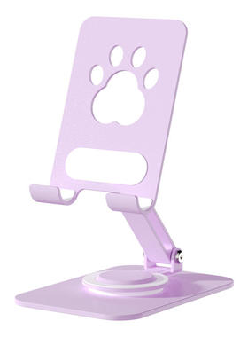 可爱猫爪360°旋转手机支架