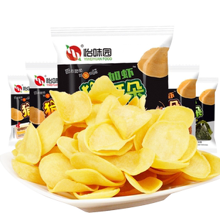 怡味园加虾猫耳朵400g散装休闲零食儿时的经典回忆办公室小吃美味