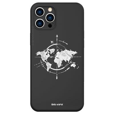 世界地图手机壳适用IQOOZ9苹果16