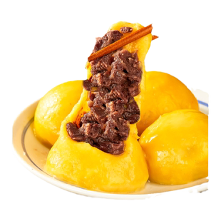 东北粘豆包54个正宗杂粮手工大黄米粘豆包早餐食品年糕特产小吃