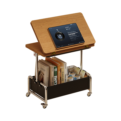 创意翻转实木桌面小边几床边桌子