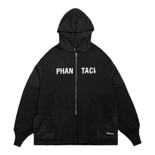PHANTACi范特西 周杰伦潮牌 FLUFFY ZIP HOODIE 连帽卫衣外套男款