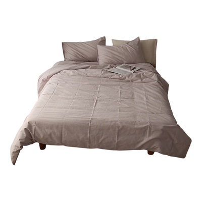 【特惠】秋冬保暖加厚外贸出口北欧60s埃及棉贡缎磨毛被套200*230