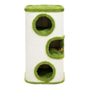 喵想树猫爬架猫窝猫树一体剑麻桶多层猫窝保暖猫咪用品不占地