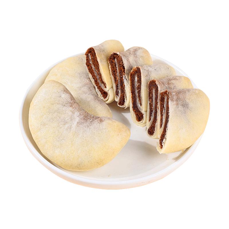 月牙枣泥酥饼减0o低小吃早餐