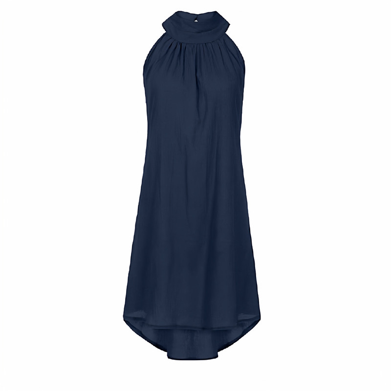 whitedress女装挂脖连衣裙halter dressdress women elegant