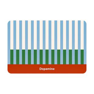 几何狂想曲浴室卫生间门口地垫吸水速干防滑脚垫硅藻泥防摔耐脏垫