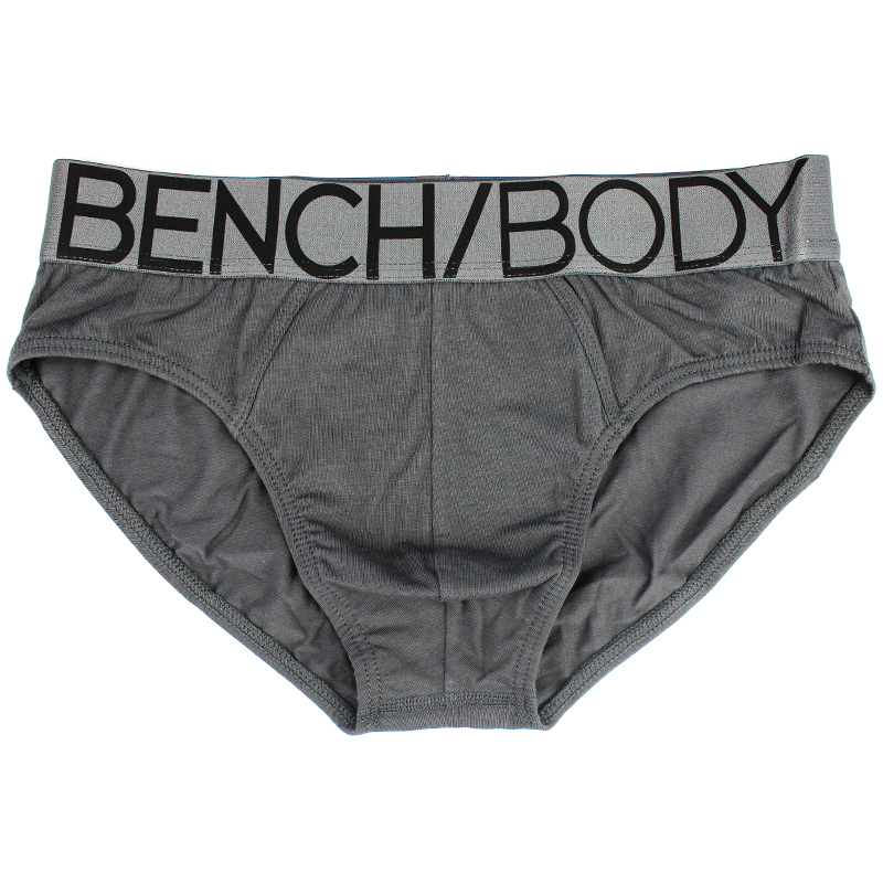 BENCH/BODY/奔趣本命年纯色内裤棉中腰青年大红三角男内裤BUB2033