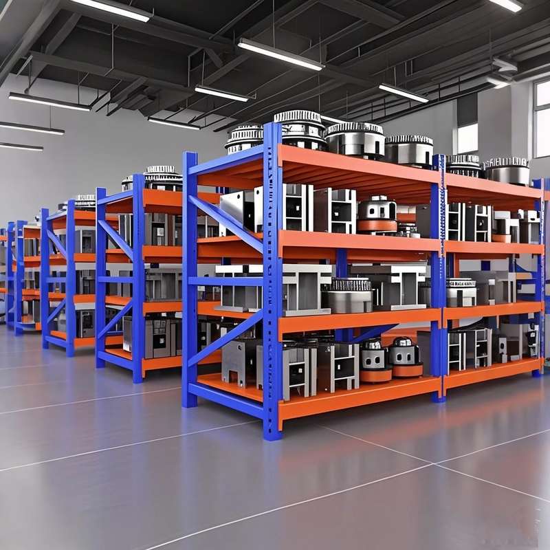 80cm加宽工厂仓库1吨重型模具货架工业仓储超强承重货架五金架子