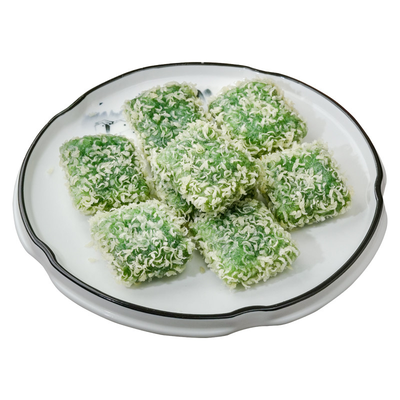 艾草麻糍艾叶糍粑油炸点心商用
