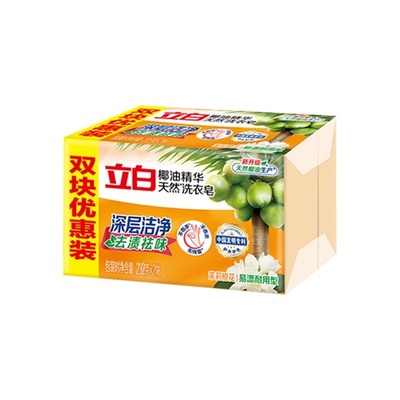 立白椰油精华天然洗衣皂232克