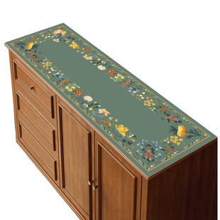 阿蒂斯特法式浪漫电视柜桌垫餐边柜桌面保护垫防水防油玄关鞋柜垫