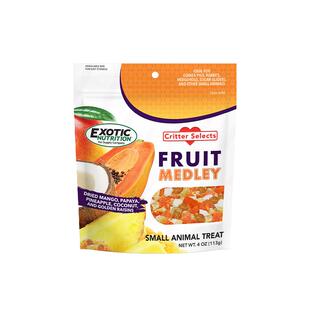 Exotic伊哥硕蜜袋鼯仓鼠零食天然热带水果粒豚鼠龙猫鼠类专用粮食