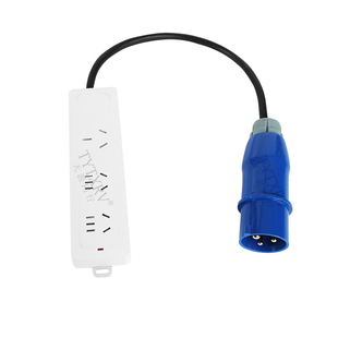 旅居拖挂房车改装配件 外接电源线220V电源插 插座市电充电线套装