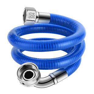 洗碗机制冰机不锈钢上水软管4分螺纹进水6分螺纹出水防爆型加长管