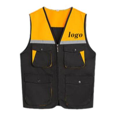 夏季网眼工作服反光马甲定制劳保