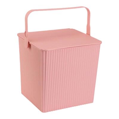 加厚可坐洗澡水桶凳塑料幼儿园玩具收纳桶浴室手提洗衣带盖储物桶