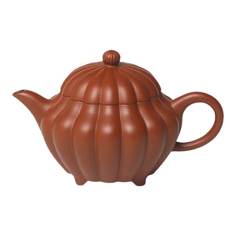 云雅宜兴半手工赵庄朱泥紫砂茶壶