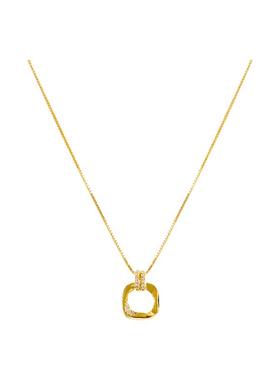 简约方形项链女款高级感轻奢小众