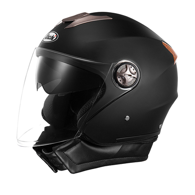 3C认证双镜片防寒电动车头盔