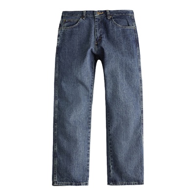 威格男士直筒水洗休闲百搭牛仔裤