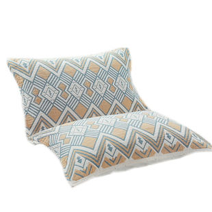 纱布枕巾2025新款纯棉高档一对装全棉防螨抗菌男生成人简约枕头巾