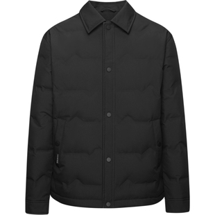 海澜之家商务轻薄保暖羽绒服2025新款冬季翻领休闲90白鸭绒外套男