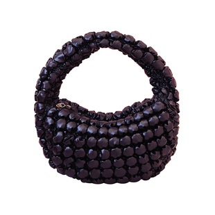 Barbie芭比官方正品云朵包斜跨泡泡褶皱大容量单肩手提包腋下包